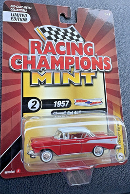 Racing Champions Mint 1957 Chevy Bel Air Red Version B Release 1 Limited Edition