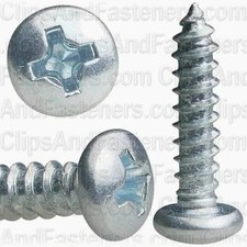  6 x 5/8" Pan Head Phillips Drawer and Hinge Screw-500 Count