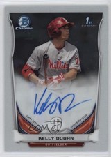 2014 Bowman Chrome Prospect Auto Kelly Dugan #BCAP-KD Auto 6w6
