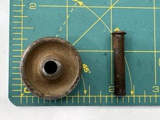 Antique Singer Sewing Machine Treadle Base Wheel/Axle(s)  1/2” x 1-3/8", VGC