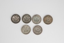 George VI 1937-1946 English Shillings F+ Grade