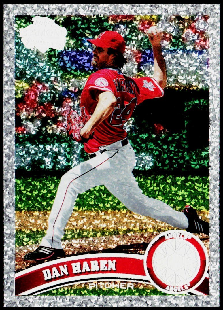 2011 Topps #626 Dan Haren Diamond Anniversary