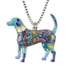 Signature DOG collection Love Pets Alloy Statement Beagle Necklace Animal Pendan