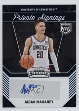 2024 Panini University of Connecticut Private Signings Aidan Mahaney Auto 0s55