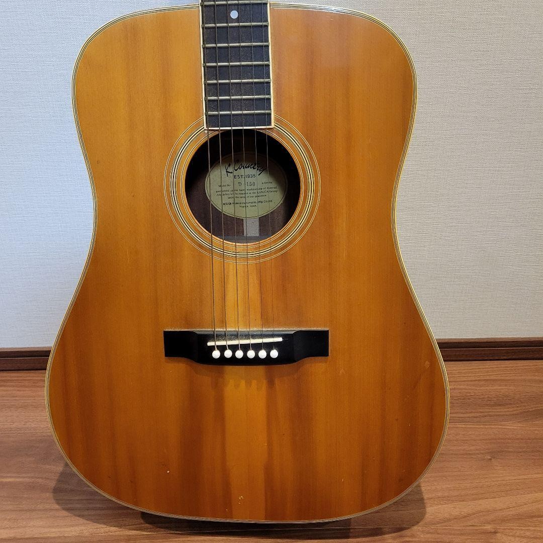 Acoustic Guitar K.Country D-150 Natural Made in Nagoya Japan | eBay