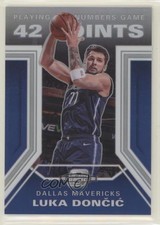 2019-20 Panini Contenders Optic Playing the Numbers Game Luka Doncic #15 7y2
