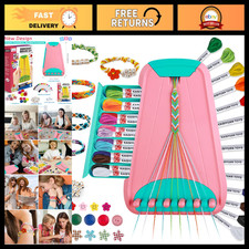 Friendship Bracelet Making Kit for Girls 8-12, 28 Pre-Cut Threads  Accessories