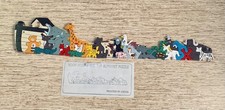 Vintage Children's Wood Puzzle Noahs Ark Animal Parade Alphabet A to Z Handmade