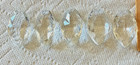 Lot Of 5 Vintage elongated -sphere shaped   Crystal Chandelier Prisms 2 In. — photo 2