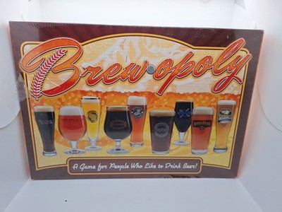 Brewopoly Beer Monopoly Style Board Game - New and Sealed - Late for the Sky