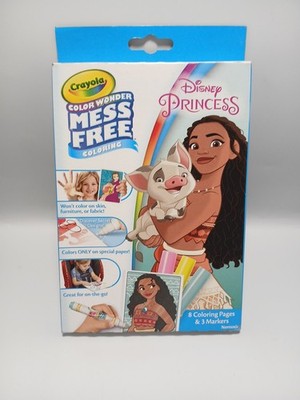 Crayola Color Wonder Mess Free(Disney Princess) Coloring Pages & Markers