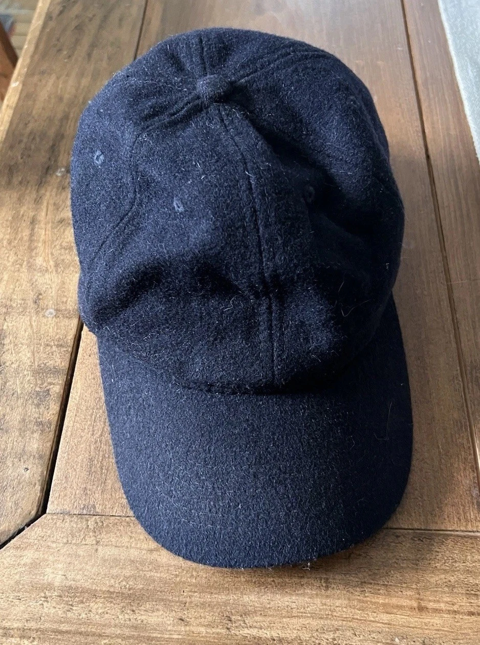 Brooks Brothers Wool Blend Baseball Hat Cap Men Sz L/XL Golden Fleece Blue