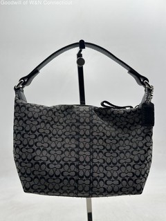 Authenticated Coach Women's Black/Gray Purse