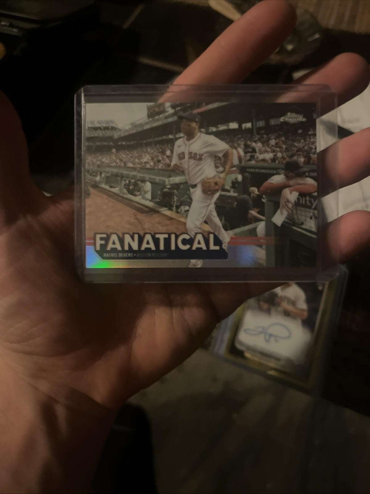 2025 Topps Chrome - Fanatical Rafael Devers #FAN-2