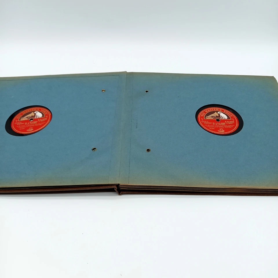 Brahms Op.98 Symphony No.4 in E Minor  Bruno Walter 5 x 78 rpm Shellac - HMV NM - Image 3 of 4