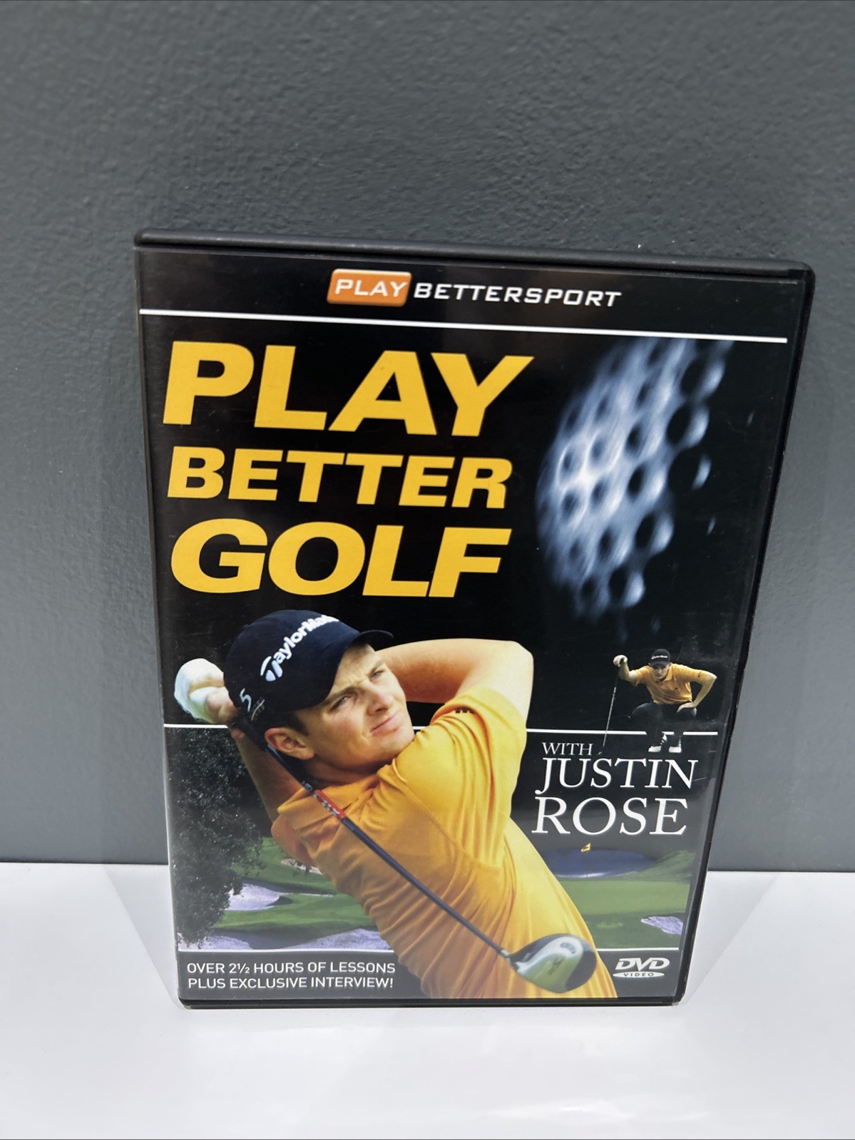 Play Better Golf With Justin Rose (DVD, 2004)