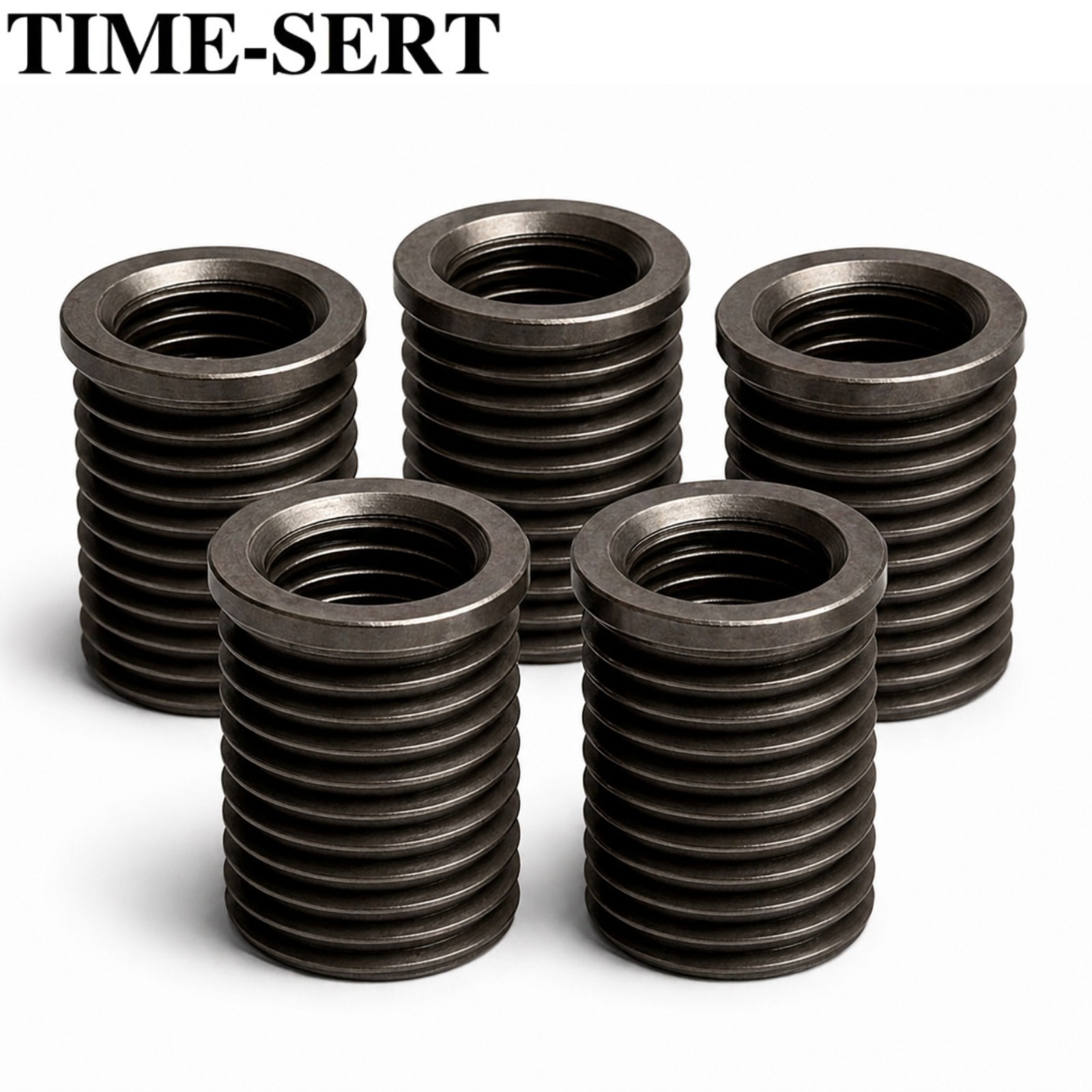 5x TIME-SERT® M6 x 1.0 x 19mm Thread Repair Inserts - M6 Helicoil Replacement