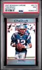 2007 BOWMAN CHROME REFRACTOR #BC172 TOM BRADY PSA 9