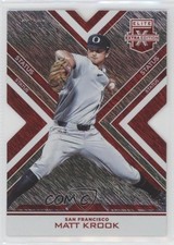 2016 Panini Elite Extra Edition Status Red Die-Cut 71/99 Matt Krook #108 0b0