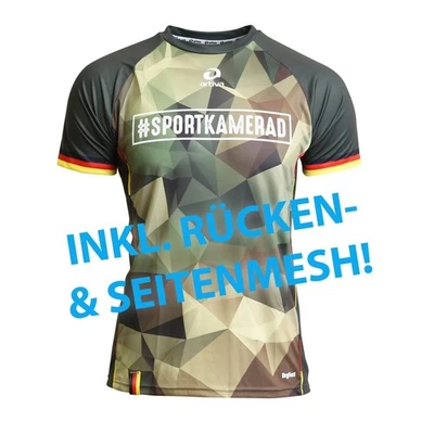 ARTIVA SK Laufshirt >FREE< Classic green / Germany kurzarm für Männer