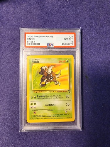 Pinsir graded PSA 8 for sale on eBay