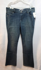 NWT 42 Vintage BONGO Y2K Bootcut 5 Pocket Jeans - Junior Size 15 x 33.5" Long
