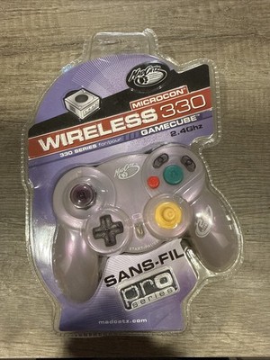 New In Box** Mad Catz Wireless 330 Pro Series Controller for GameCube, 2.4 Ghz