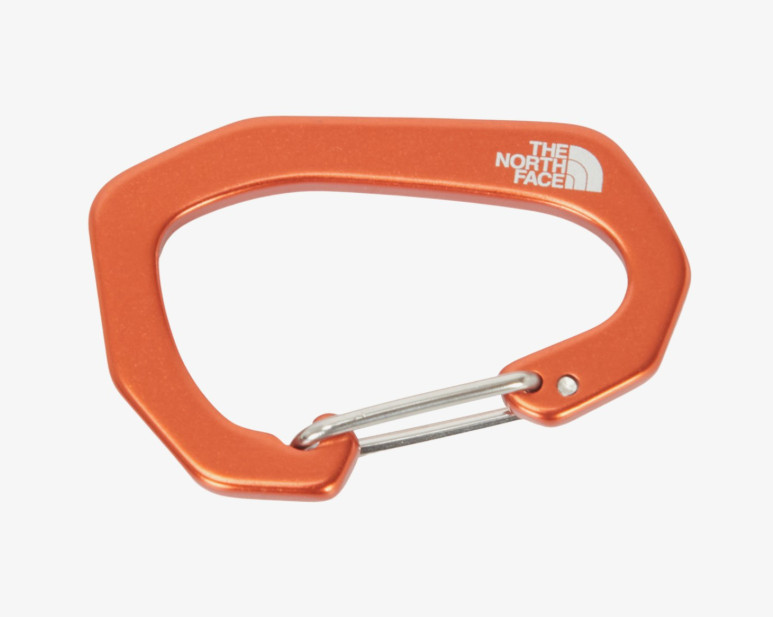 The North Face TNF Carabiner Bag Biner Snap Hook Lock Accessory Orange NA5MR01D 4190₽
