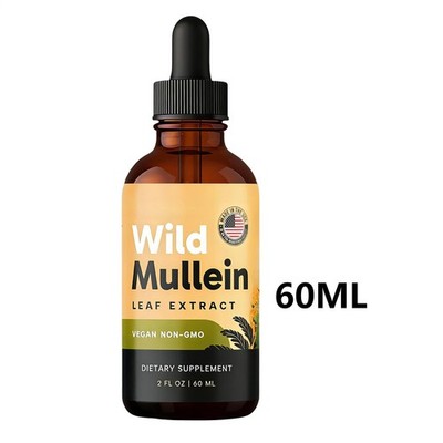 Respiclear All Natural Mullein Leaf Extract Drops With Ginger Lemon Herbal Lung
