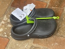 Crocs Bistro Black Uk Size m10/w11 - NEW