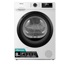 HISENSE 1Q Series DH1Q802BW2 8 kg Heat Pump Tumble Dryer - REFURB-A