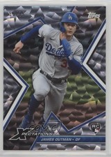 2023 Topps Xpectations Crackle Foil 55/75 James Outman #24 1n8a