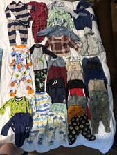 Baby Boys Winter Clothing Lot of 39 Pieces Size 12 Months