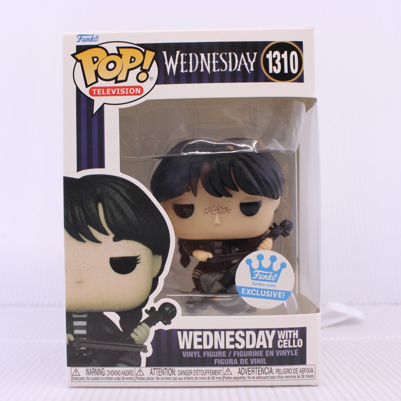 Figura Vinilo G8 Funko Pop Funko Shop Exclusiva Miércoles Addams 1310