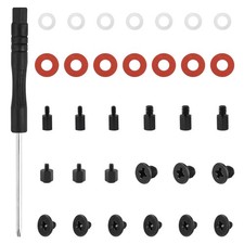 M.2 SSD Mounting Screws Kit, Black, 32Pcs