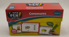 Power Pen Learning Cards Consonants Grade K 