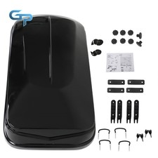 Black 14 Ft3 Car Top Cargo Carrier Vehicle Roof Luggage Storage Box 2 Key Black 14 Ft3 Car Top Cargo Carrier Vehicle Roof Luggage Storage Box 2 Key