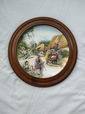 Royal Doulton 'The Thatcher' Plate Old Country Crafts by Susan Neale