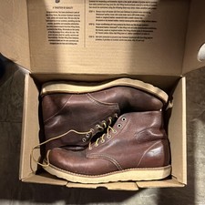 Red Wing 8196 Brown Leather Work Boots Size 11 D 6in Briar