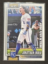 2026 Topps Series 1 Celebration Jonathan India Walk This Way #237 Royals SSP