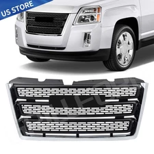 NEW Front Grille Bumper Grill Chrome & Black For 2010-2015 GMC Terrain GM1200630
