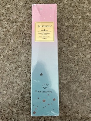 Bright White Dazzle Whitening Toothpaste Niacinamide Long Lasting Freshness 100g