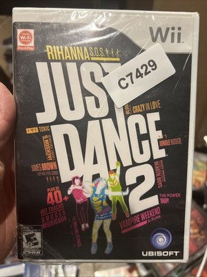 Just Dance 2 Nintendo Wii Brand New Case Wear!!! COMPLETE IN BOX (CiB)