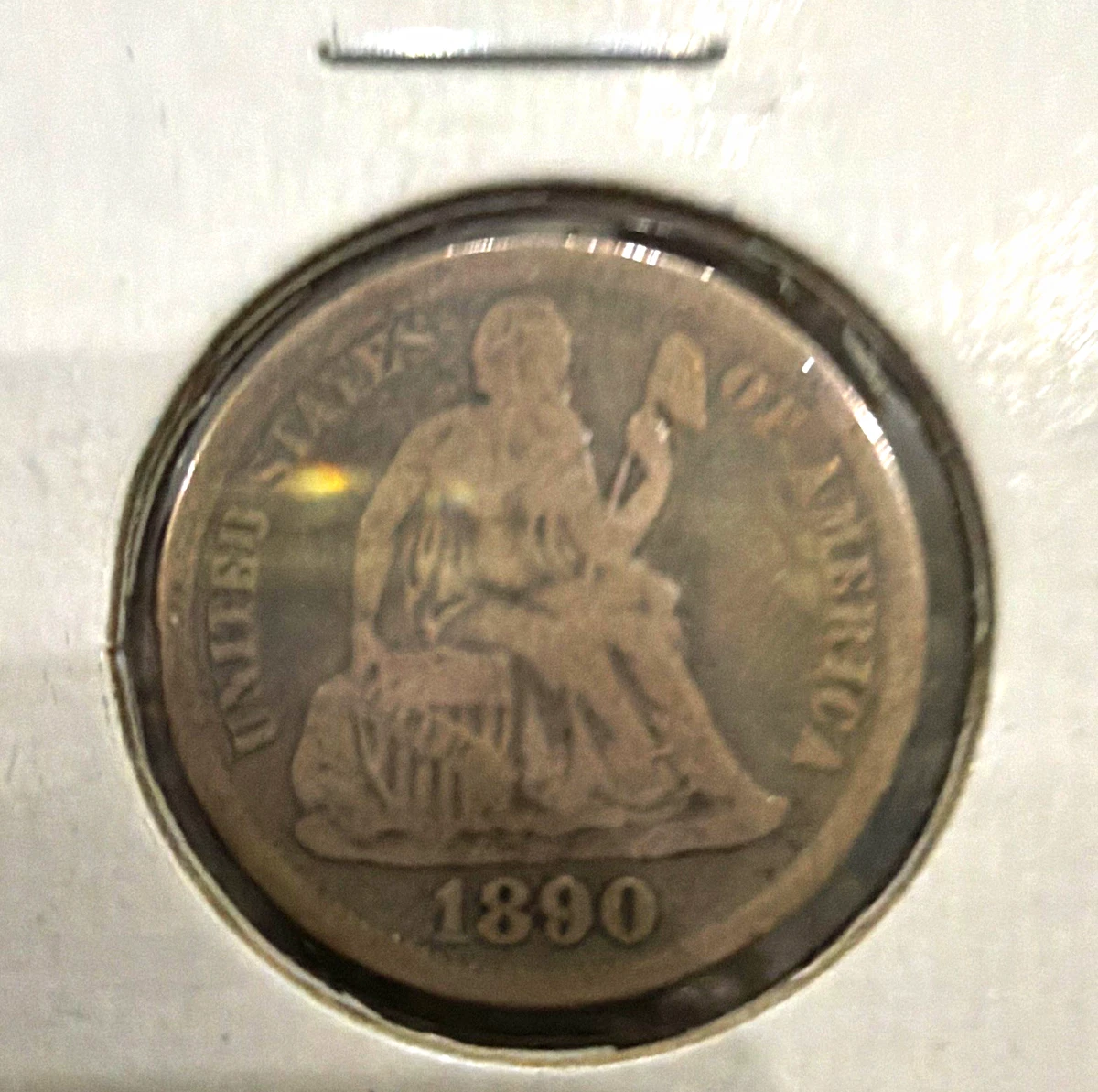 1890 Year Seated Liberty Dimes (1837-1891) for sale | eBay