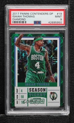 2017 Contenders Draft Picks Season Diamond Ticket 11/15 Isaiah Thomas PSA 9 16rf