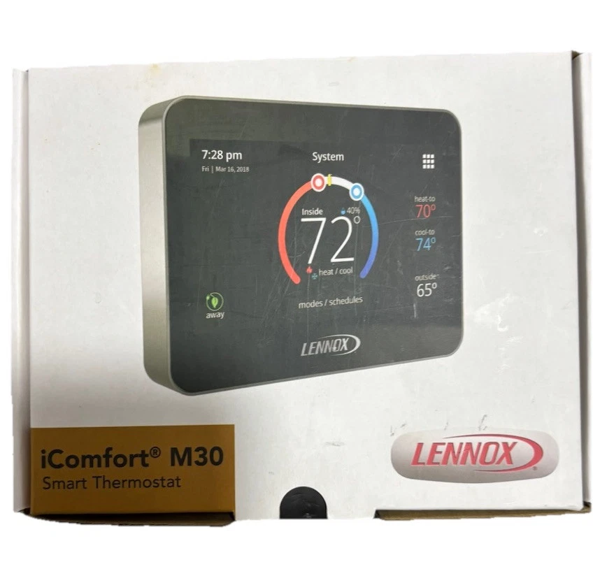 LENNOX ICOMFORT M30  Wi-Fi Touchscreen Smart Thermostat. - Image 2 of 4