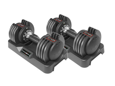 Adjustable Dumbbells, 25lb SmartBell Dumbbell Set with Quick-Select Weight