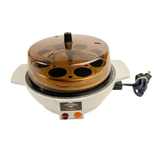 Vintage West Bend Automatic Electric Egg Cooker Poacher Hard Boiled White 86618