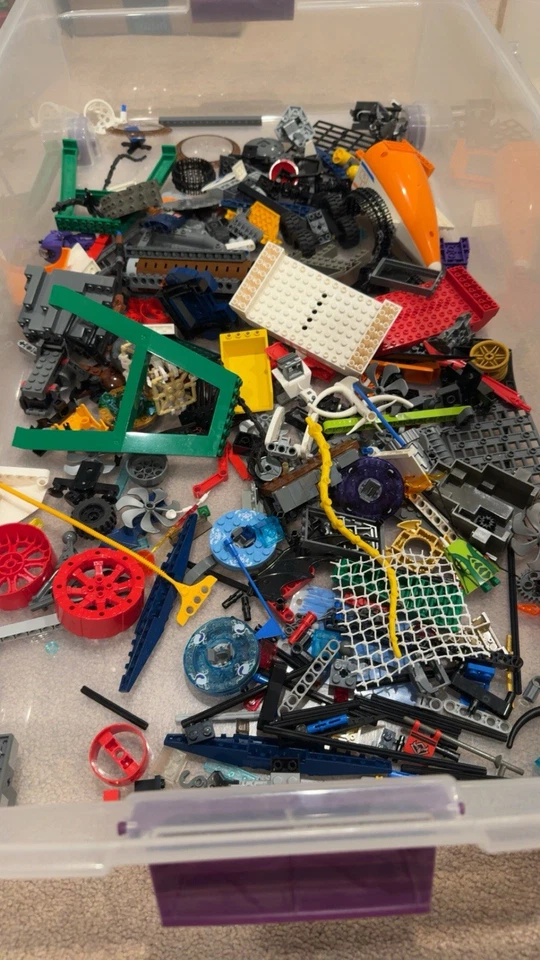 Лот товаров LEGO Bridge Plane Ninjago, Star Wars и случайные детали кирпичи - Изображение 2 из 4