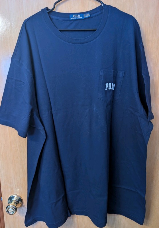 Polo Ralph Lauren Polo Bear T-Shirt Mens 3XB Blue Graphic Short Sleeve Pocket T